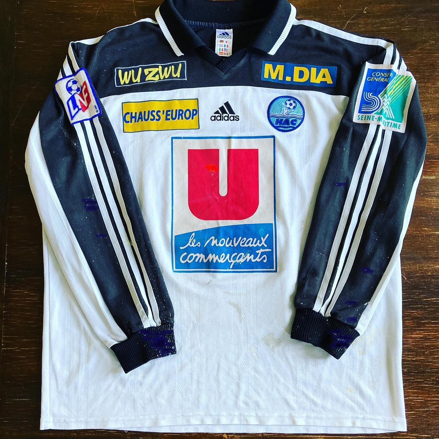 Maillot Exterieur Le Havre AC 2000-01