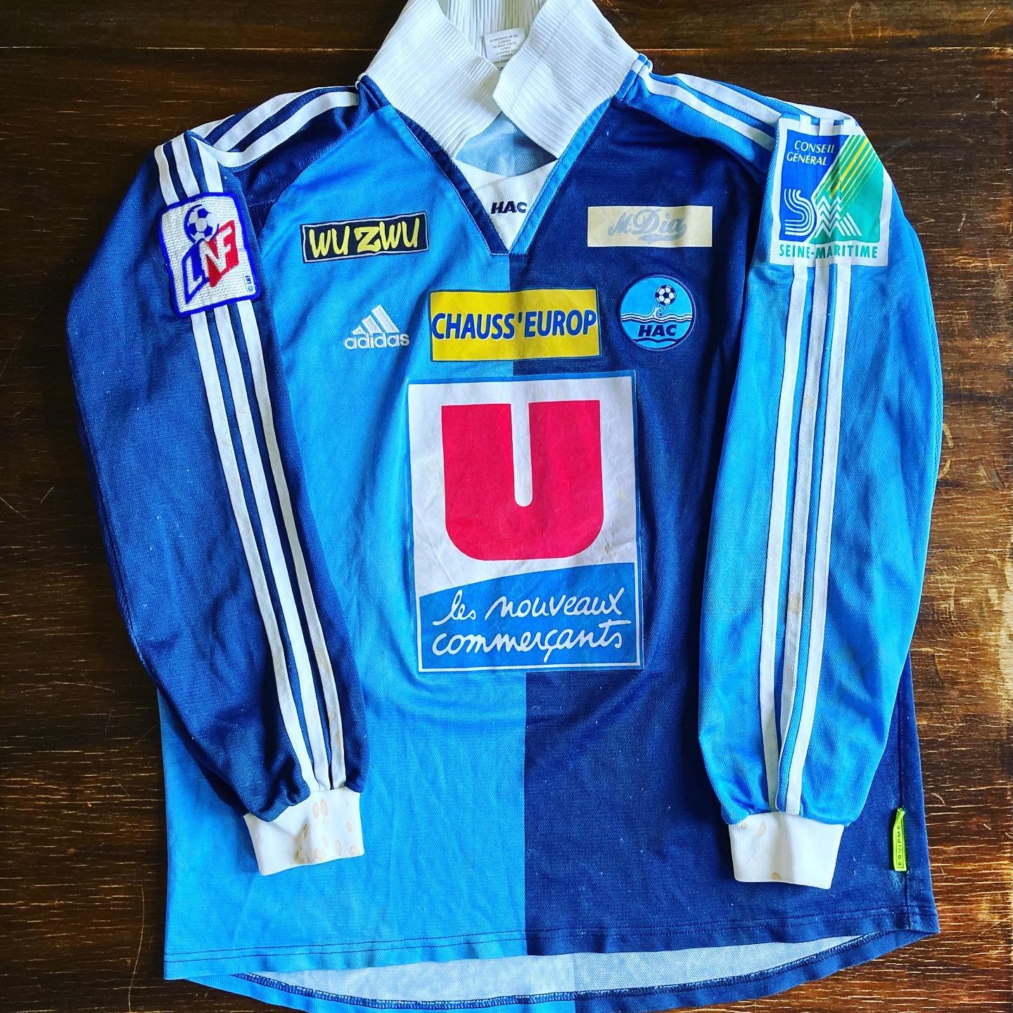 Maillot Domicile Le Havre AC 2000-01