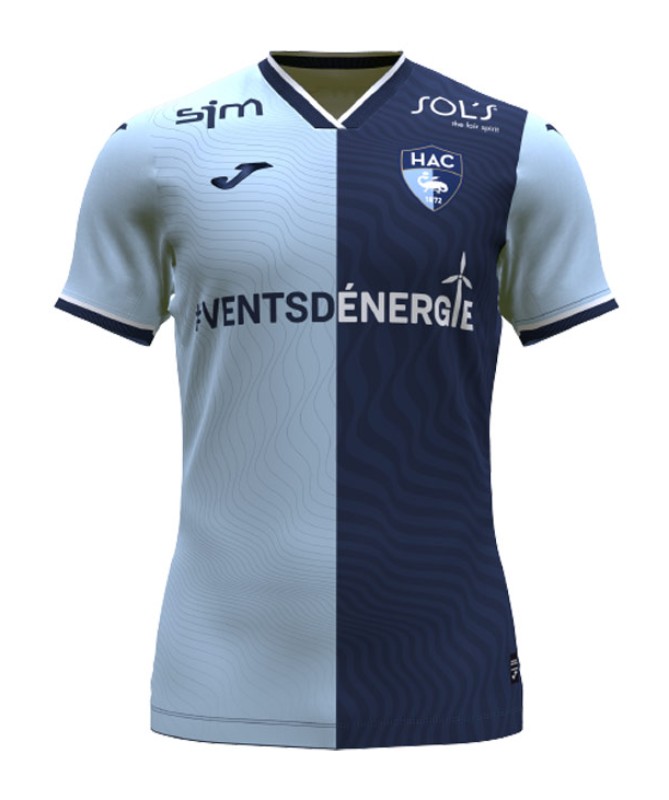 Maillot Domicile Le Havre 2022-23