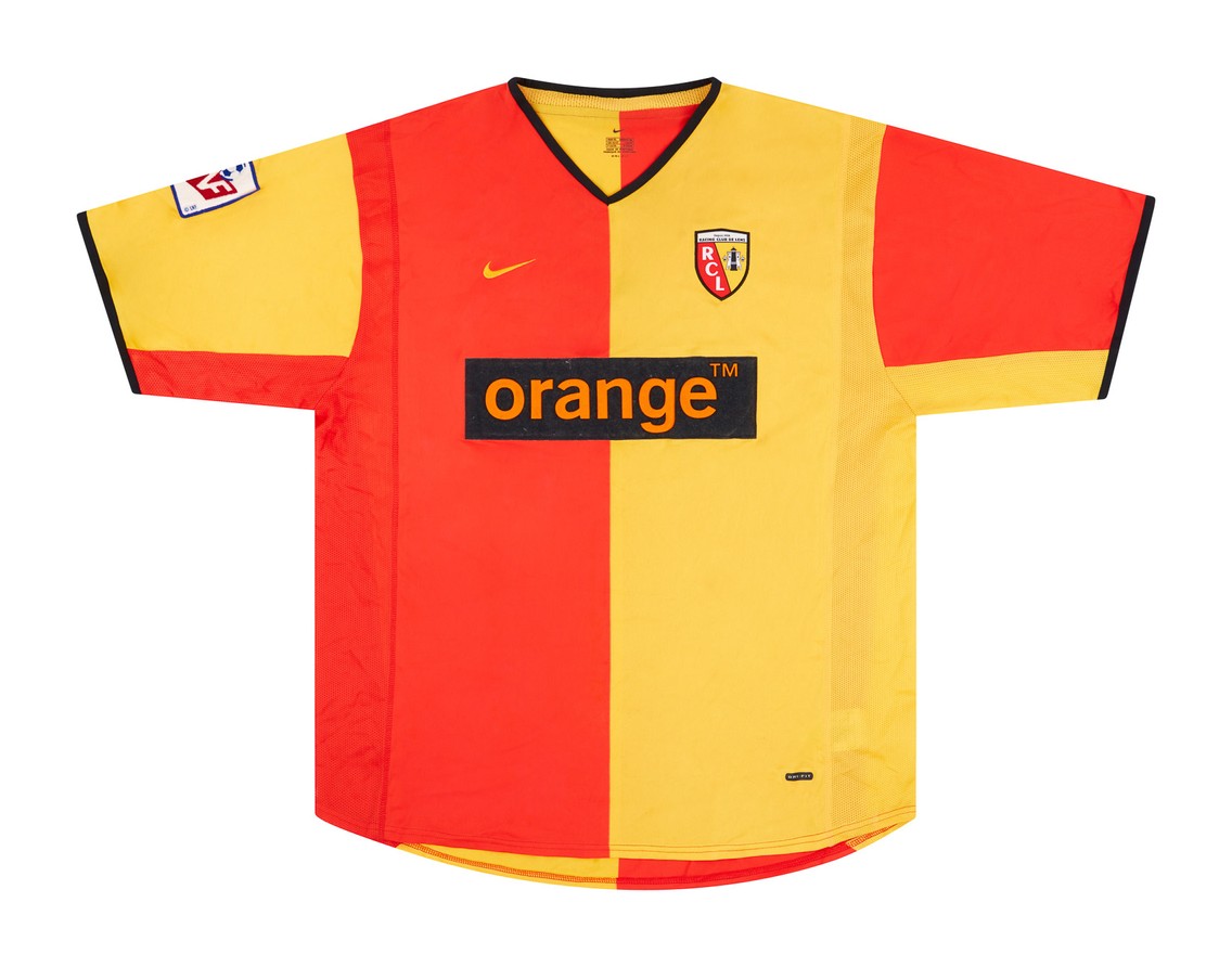 Maillot Domicile RC Lens 2001-02
