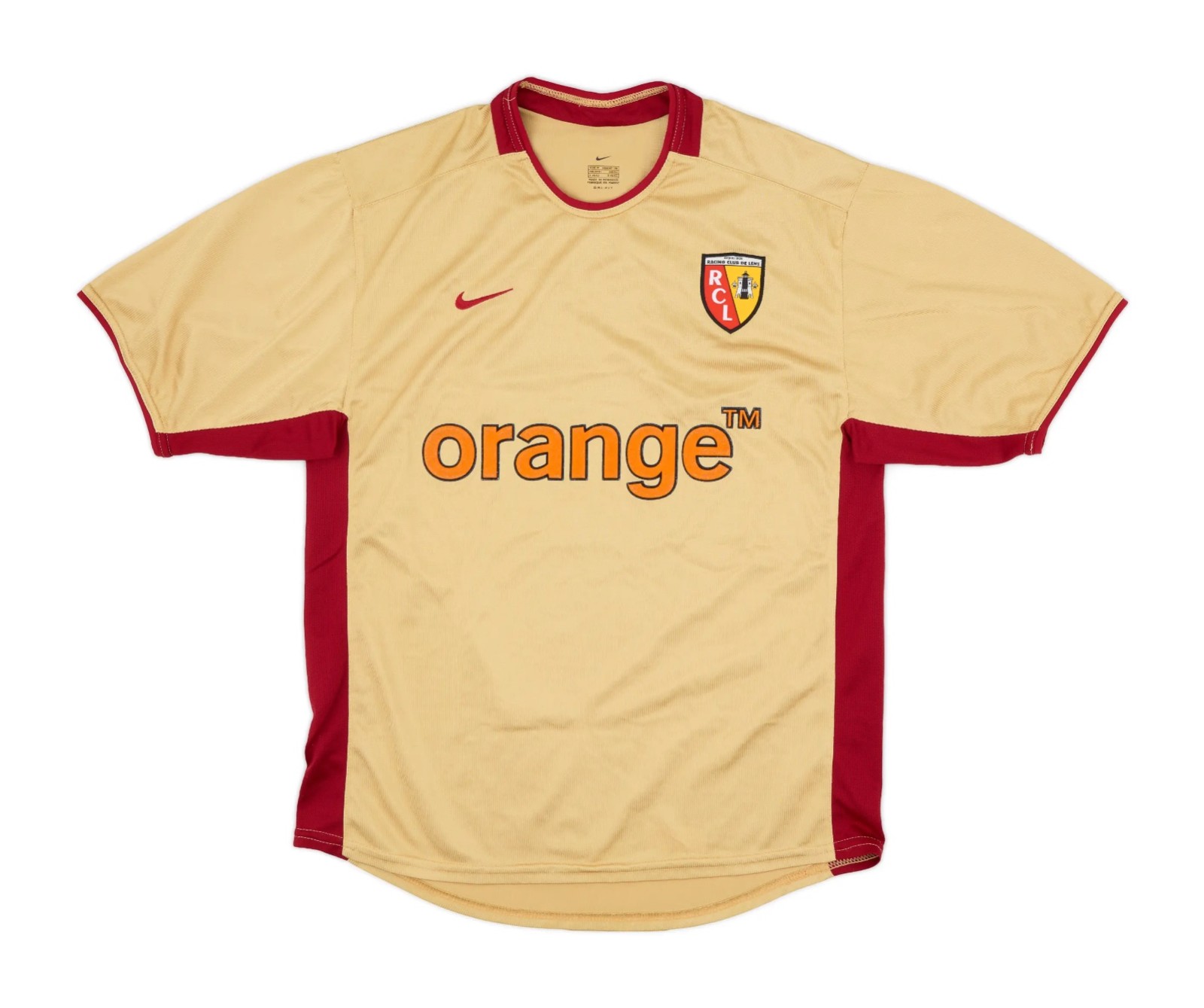 Maillot Domicile RC Lens 2002-03