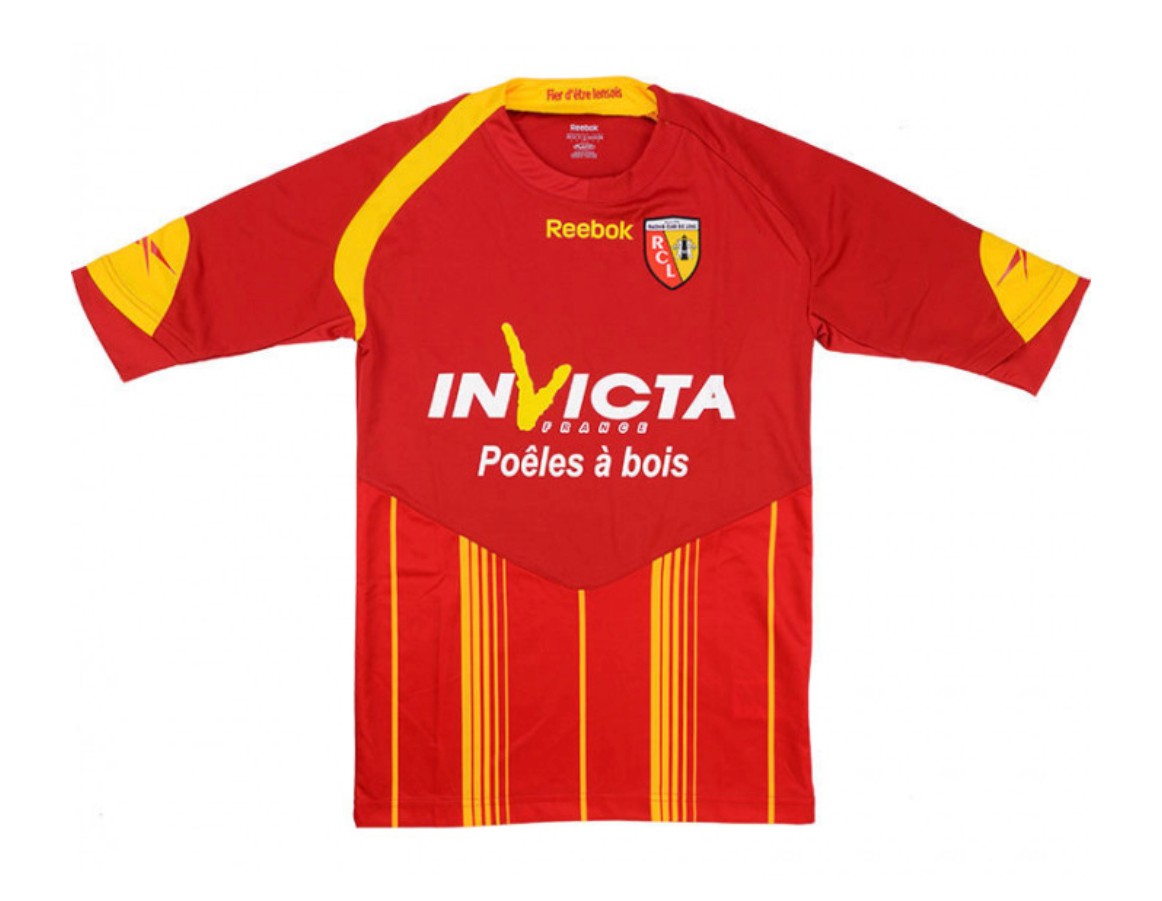 Maillot Domicile RC Lens 2009-10