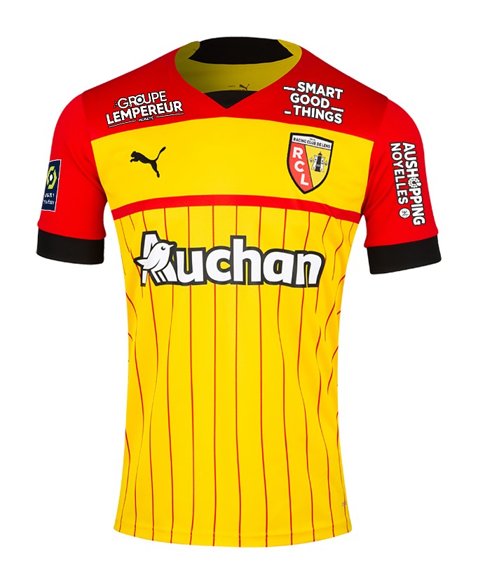 Maillot Domicile Lens 2022-23