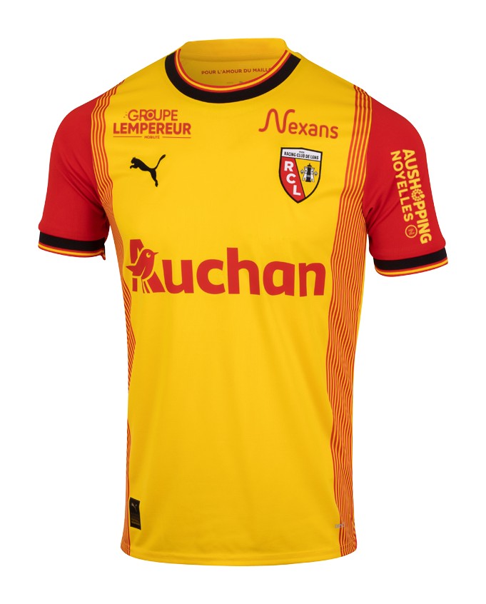 Maillot Domicile Lens 2023-24