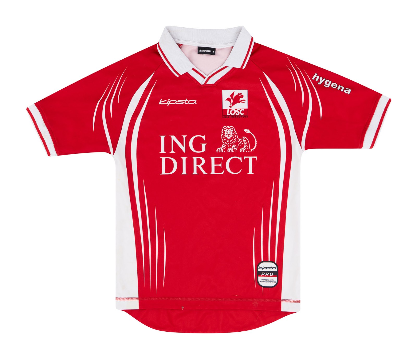 Maillot Domicile LOSC Lille 2001-02