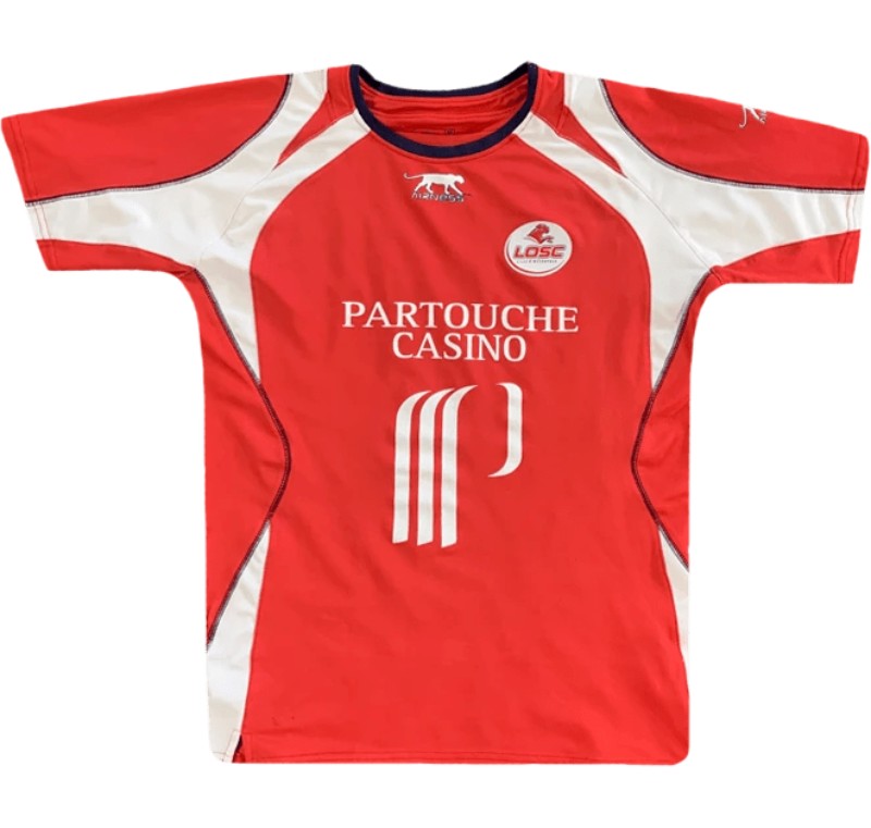 Maillot Domicile LOSC Lille 2007-08