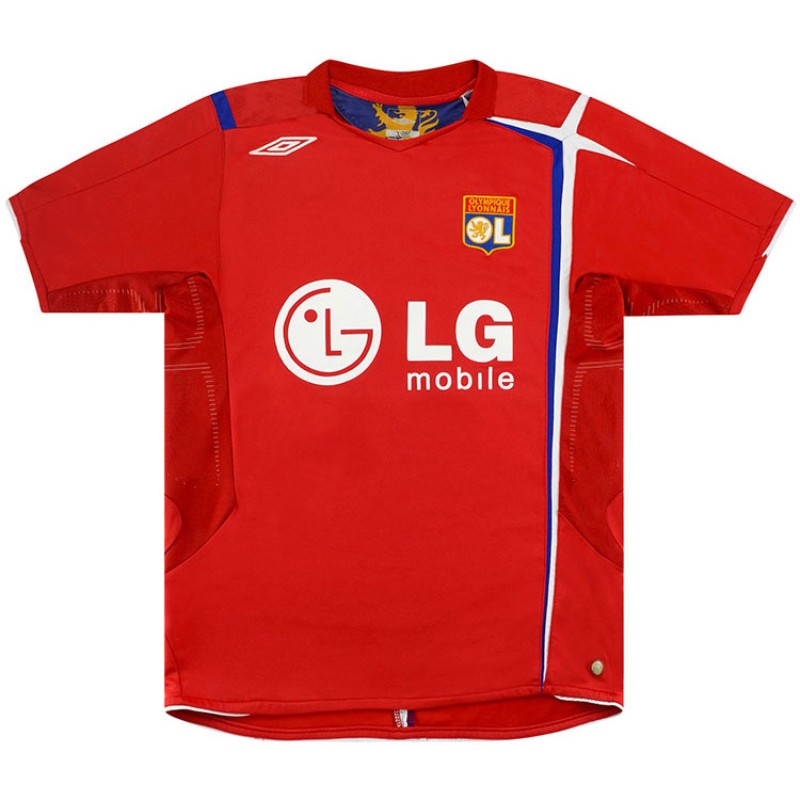 Maillot Exterieur OL 2005-06