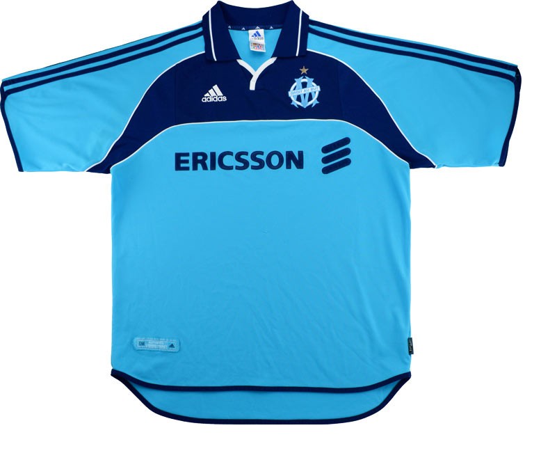 Maillot Exterieur Olympique de Marseille 2000-01
