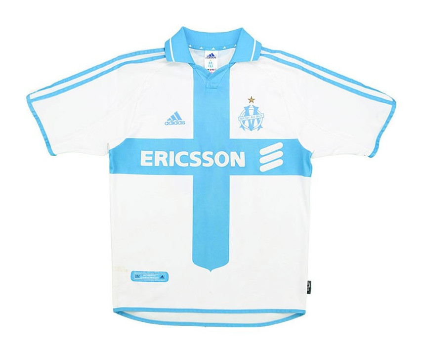 Maillot Domicile Olympique de Marseille 2000-01