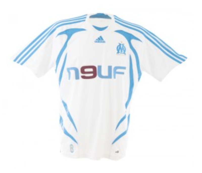 Maillot Domicile Olympique de Marseille 2007-08