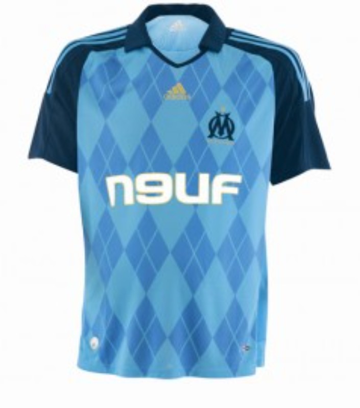 Maillot Exterieur Olympique de Marseille 2008-09