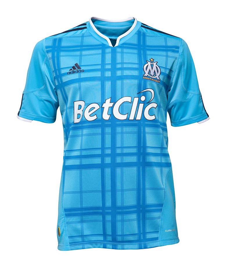 Maillot Exterieur Olympique de Marseille 2010-11