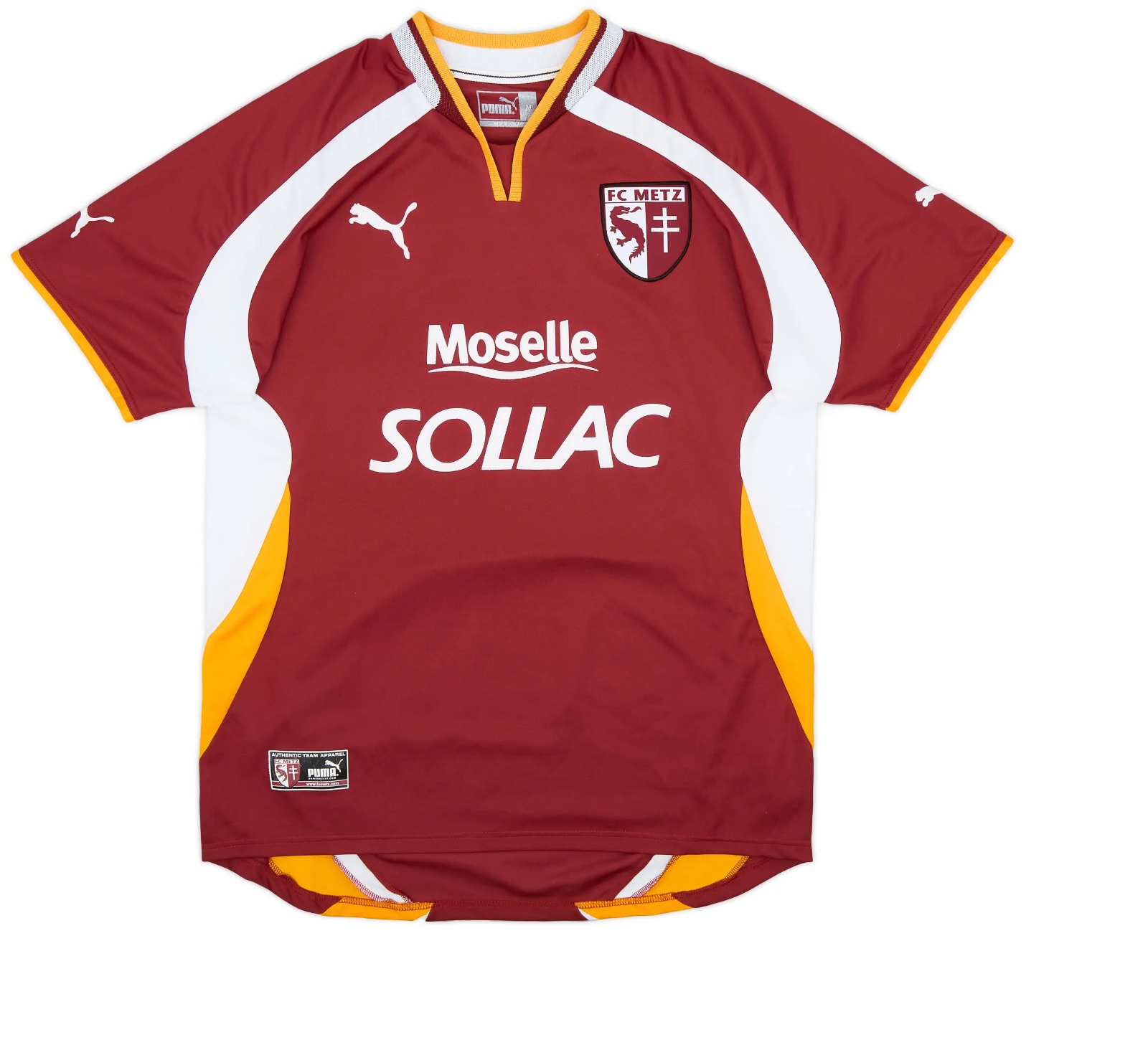 Maillot Domicile FC Metz 2001-02
