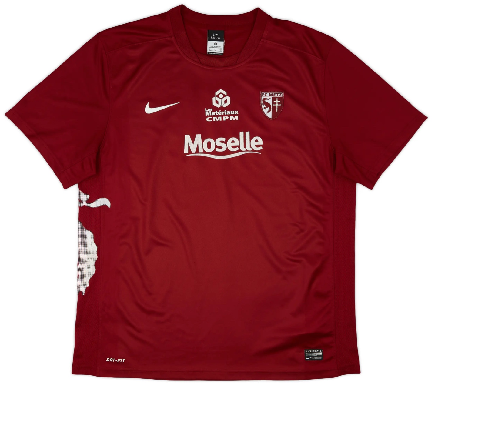 Maillot Domicile FC Metz 2012-13