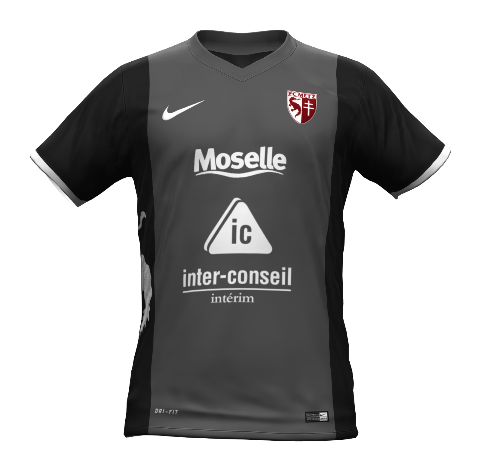 Maillot Third FC Metz 2014-15