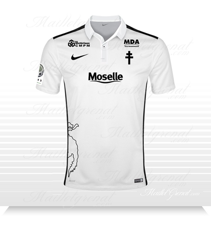 Maillot Exterieur FC Metz 2015-16