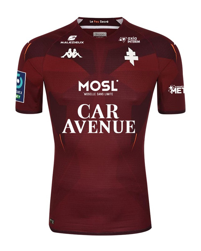 Maillot Domicile Metz 2022-23