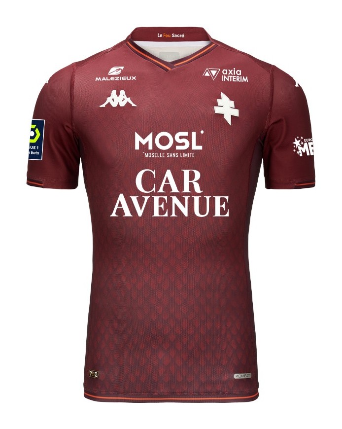 Maillot Domicile Metz 2023-24