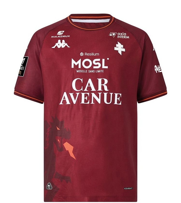 Maillot Domicile Metz 2025-26