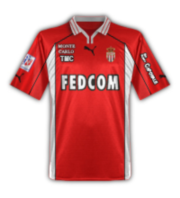 Maillot Fourth AS Monaco 2001-02