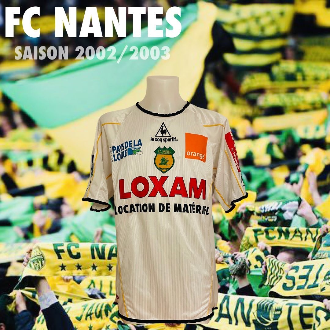 Maillot Exterieur FC Nantes 2002-03