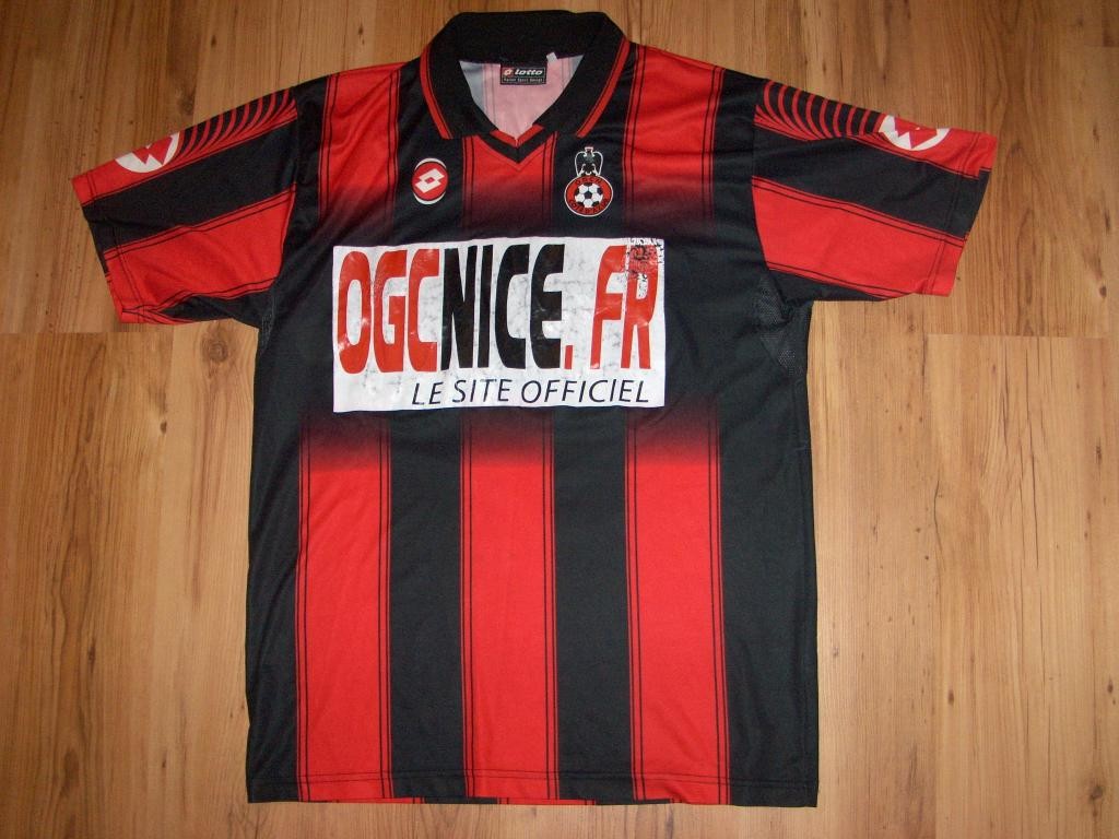 Maillot Domicile OGC Nice 2001-02