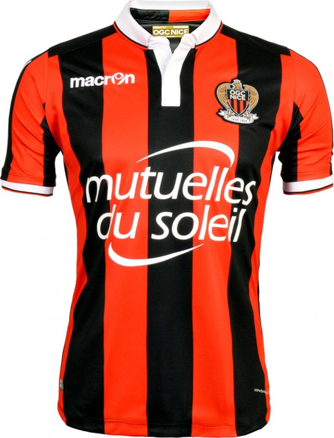 Maillot Domicile OGC Nice 2016-17