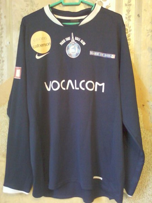 Maillot Domicile Paris FC 2006-07