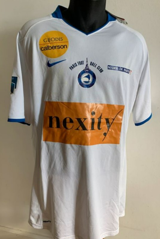 Maillot Exterieur Paris FC 2008-09