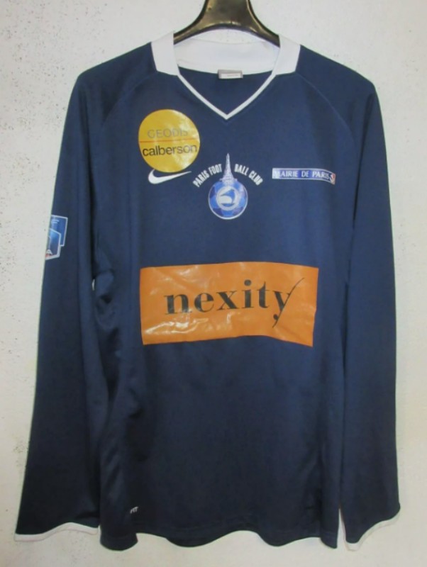 Maillot Domicile Paris FC 2008-09