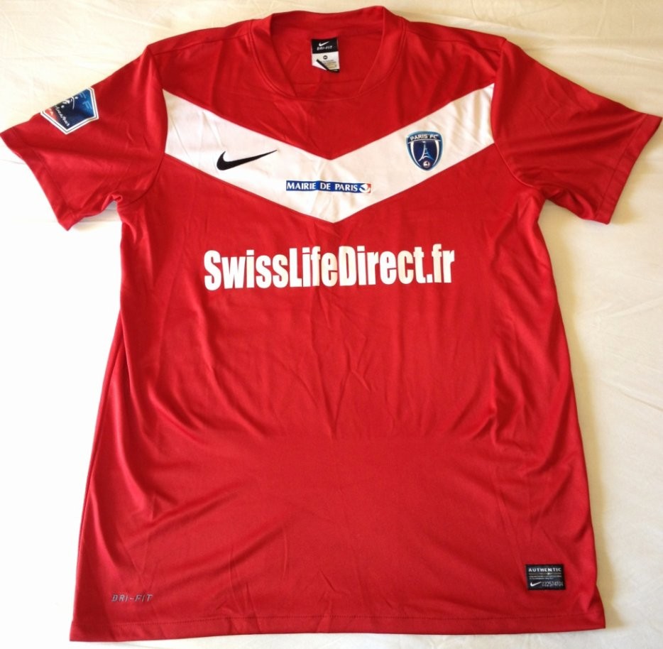 Maillot Exterieur Paris FC 2012-13