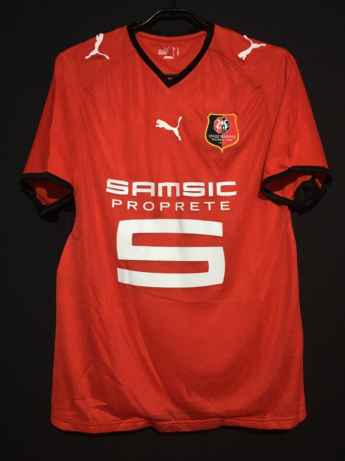 Maillot Domicile Stade Rennais 2008-09