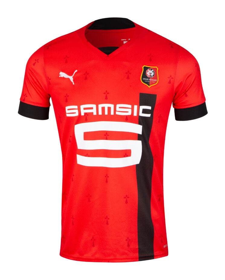 Maillot Domicile Stade Rennais 2022-23