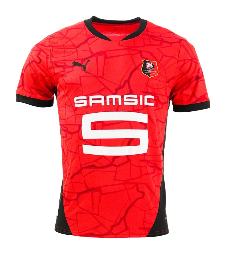 Maillot Domicile Stade Rennais 2024-25
