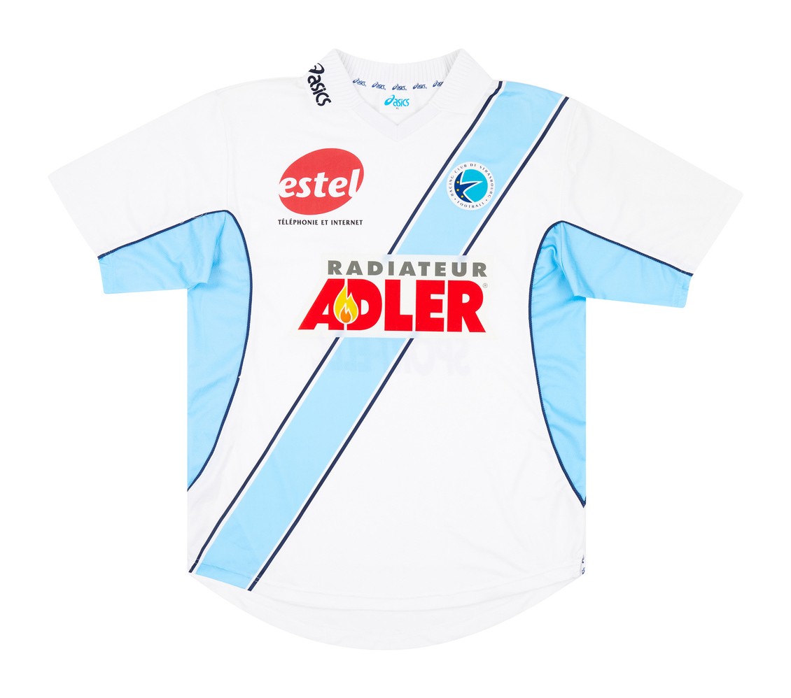 Maillot Domicile Strasbourg 2000-01