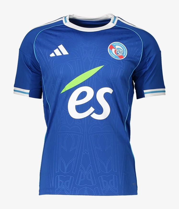Maillot Domicile Strasbourg 2025-26