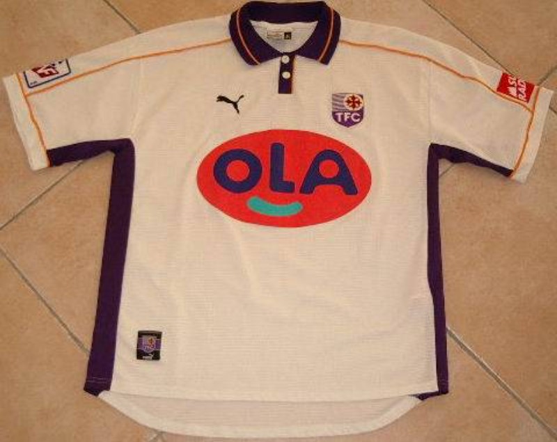 Maillot Exterieur Toulouse 2000-01
