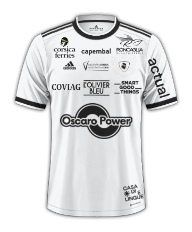 Maillot Exterieur Bastia 2023-24