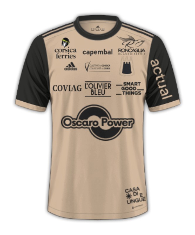 Maillot Third Bastia 2023-24
