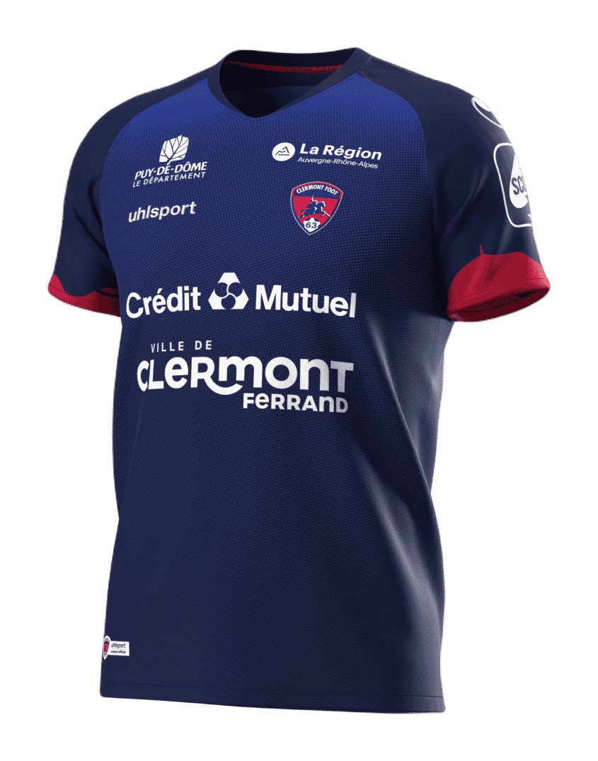 Maillot Exterieur Clermont 2022-23