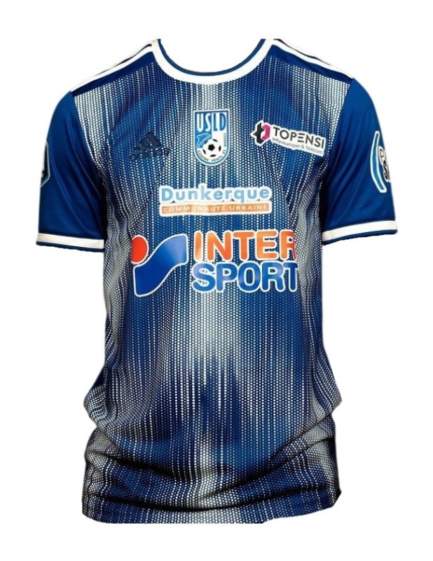 Maillot Domicile Dunkerque 2022-23