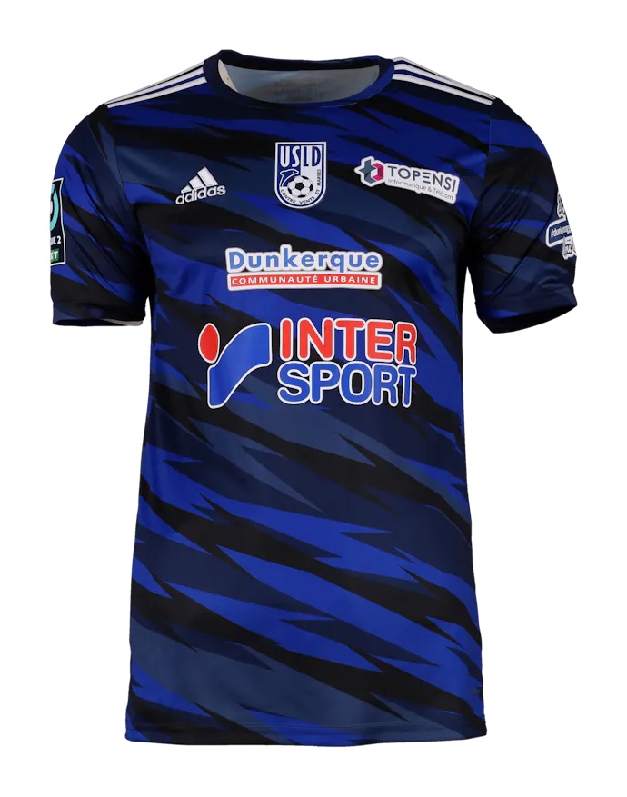 Maillot Domicile Dunkerque 2023-24