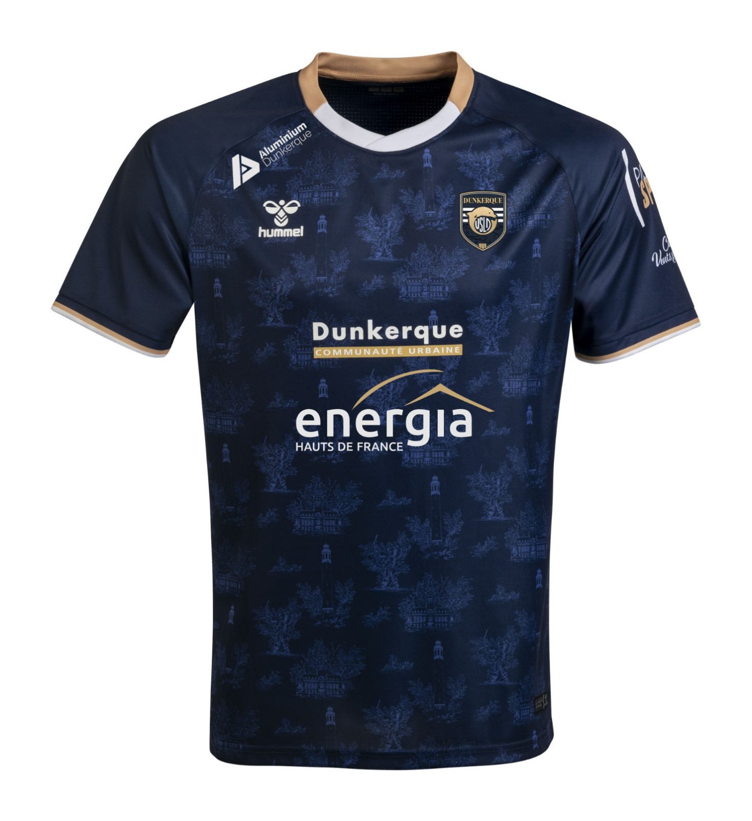 Maillot Domicile Dunkerque 2025-26