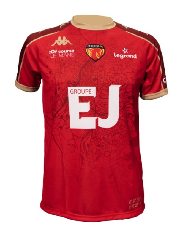 Maillot Domicile Le Mans 2024-25