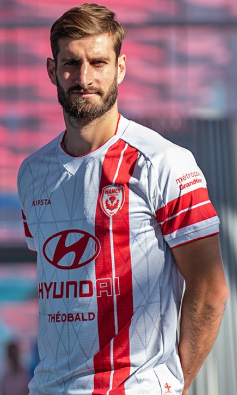Maillot Domicile Nancy 2023-24