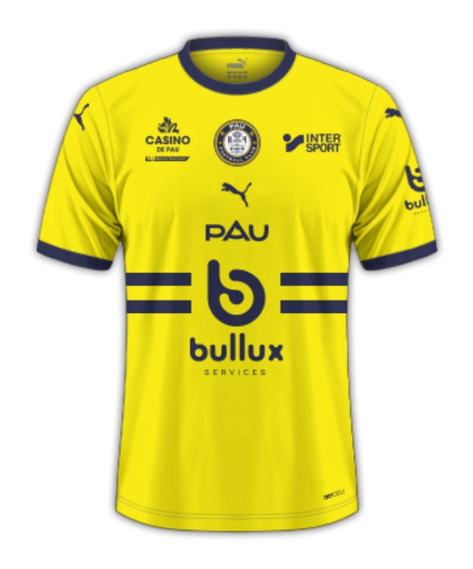 Maillot Domicile Pau 2023-24