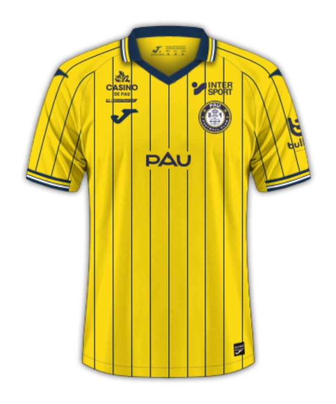 Maillot Domicile Pau 2024-25