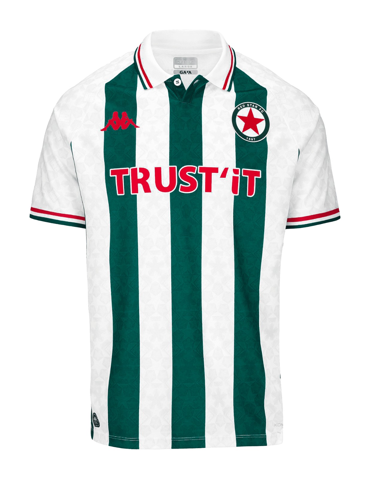 Maillot Domicile Red Star 2024-25
