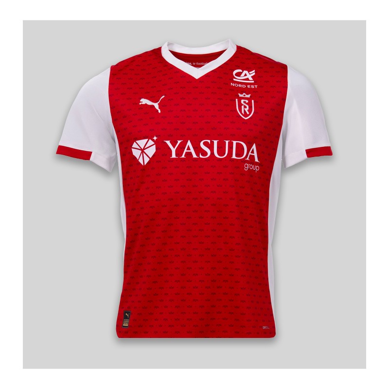 Maillot Domicile Reims 2025-26