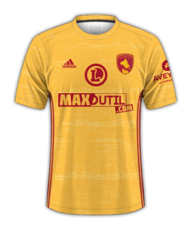 Maillot Exterieur Rodez 2023-24